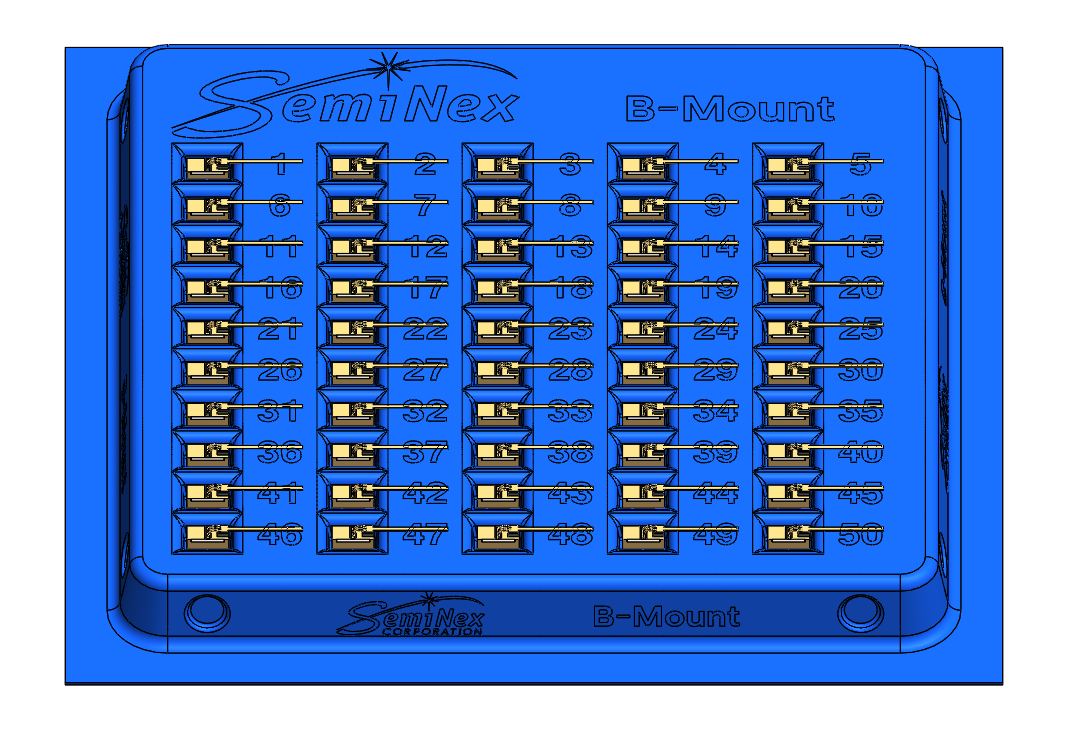 Angled No Lid B-Mount Tray