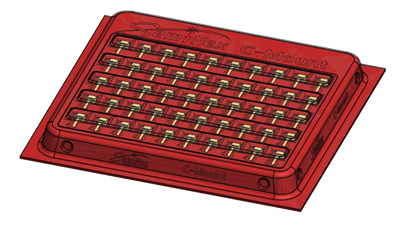 Dimetric C-Mount Tray