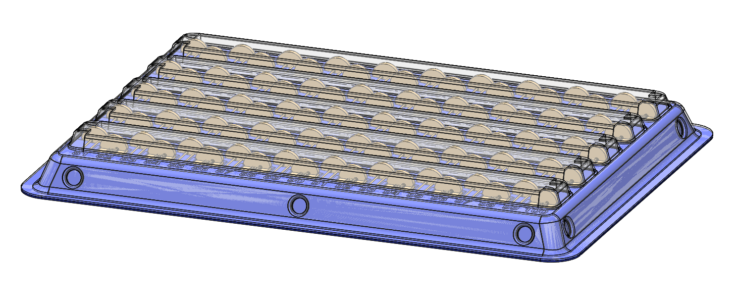 Dimetric LC TO9 Tray