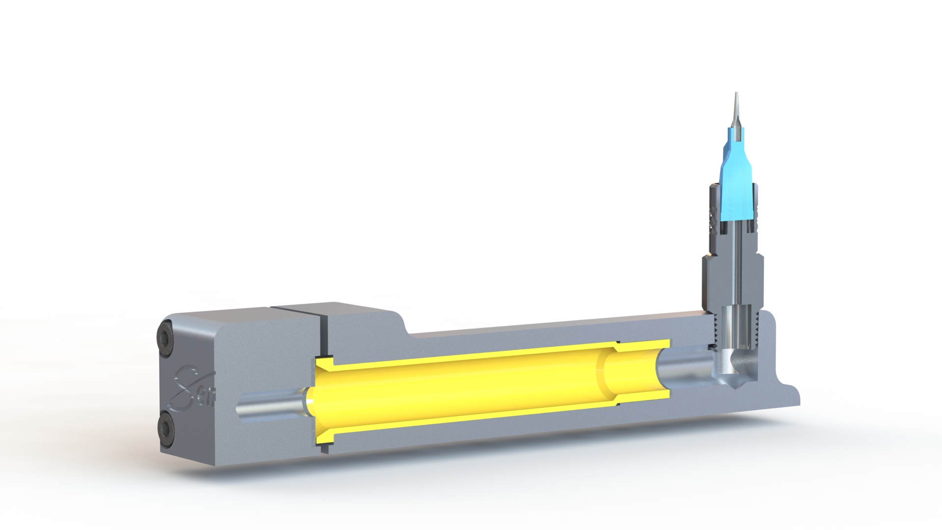 Epoxy Mount Cross Section