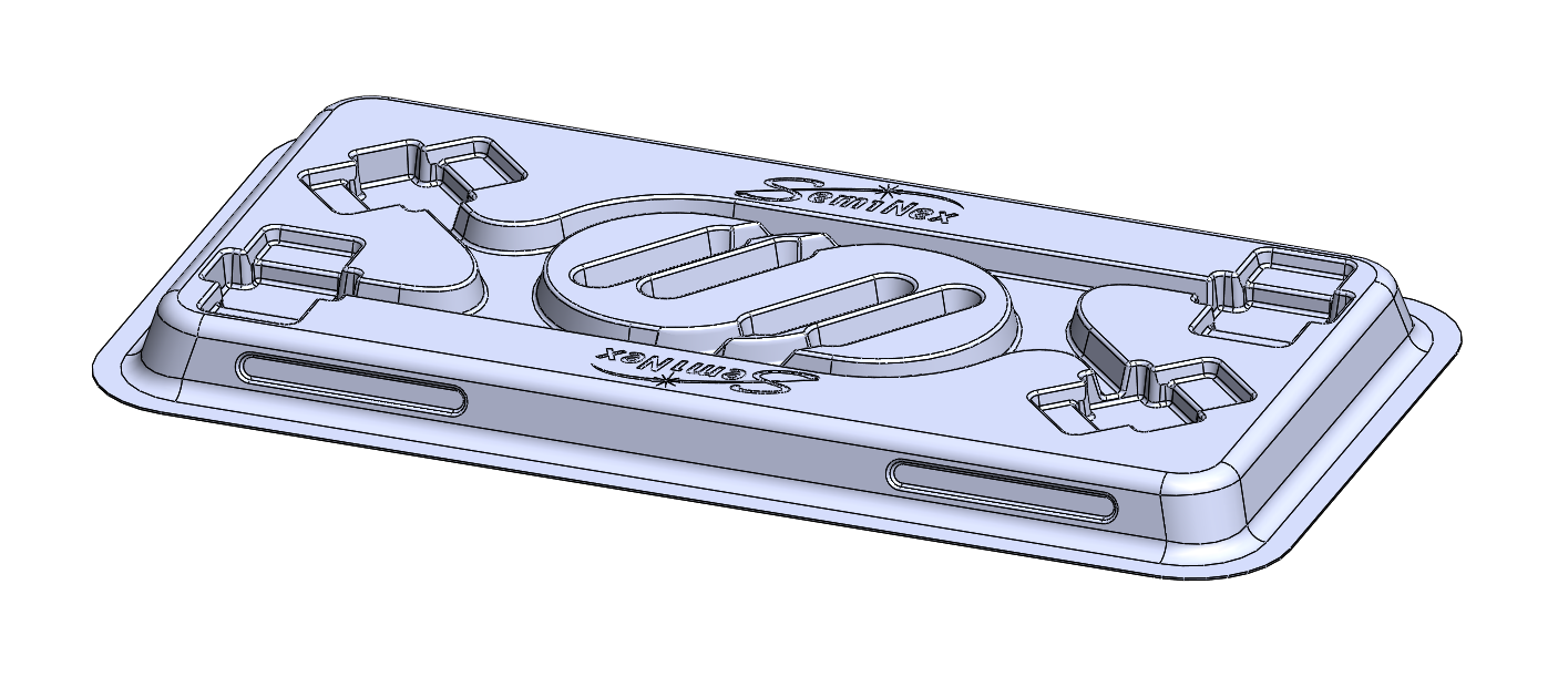 No Lid No Parts Dimetric View