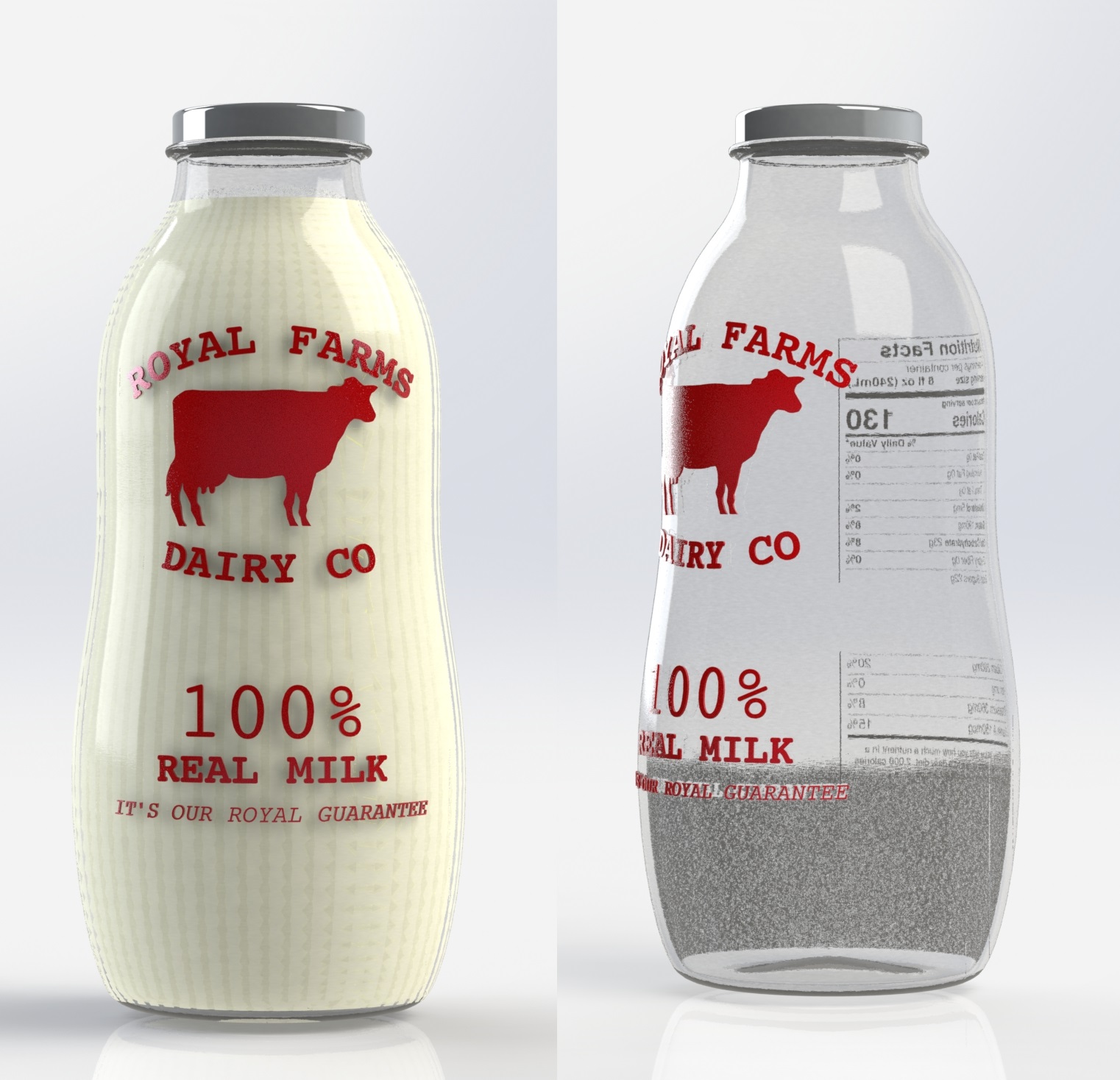 Bottled Milk