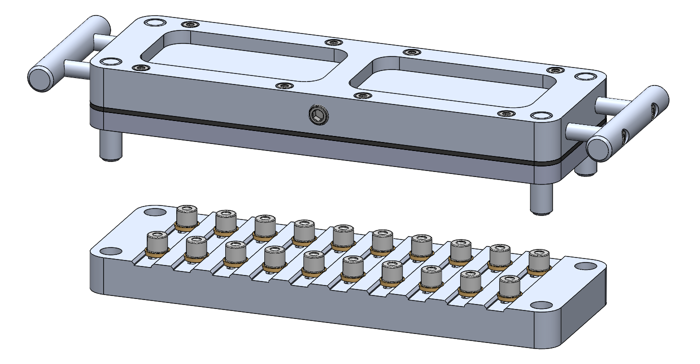 Dimetric Lifted TO 9 Capping Fixture