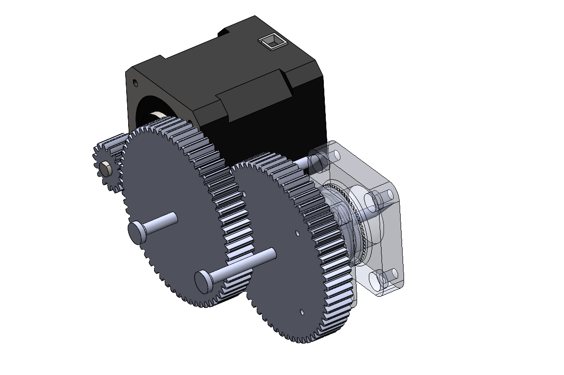 Radial Joint Testing Assembly Transparent